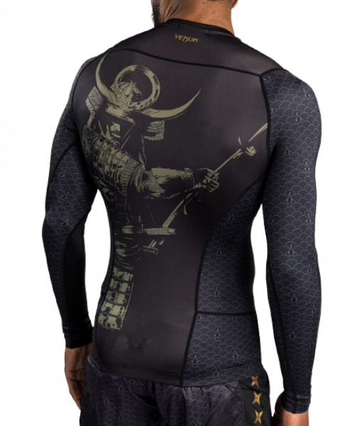 Venum Rashguard X Assassin's Creed Shadow lang schwarz